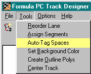 Auto-Tag Spaces command